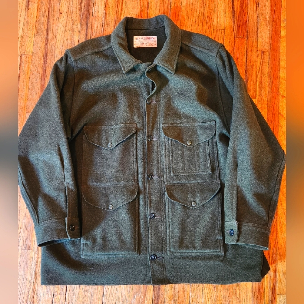 Filson Mackinaw Cruiser Dark Green Jacket